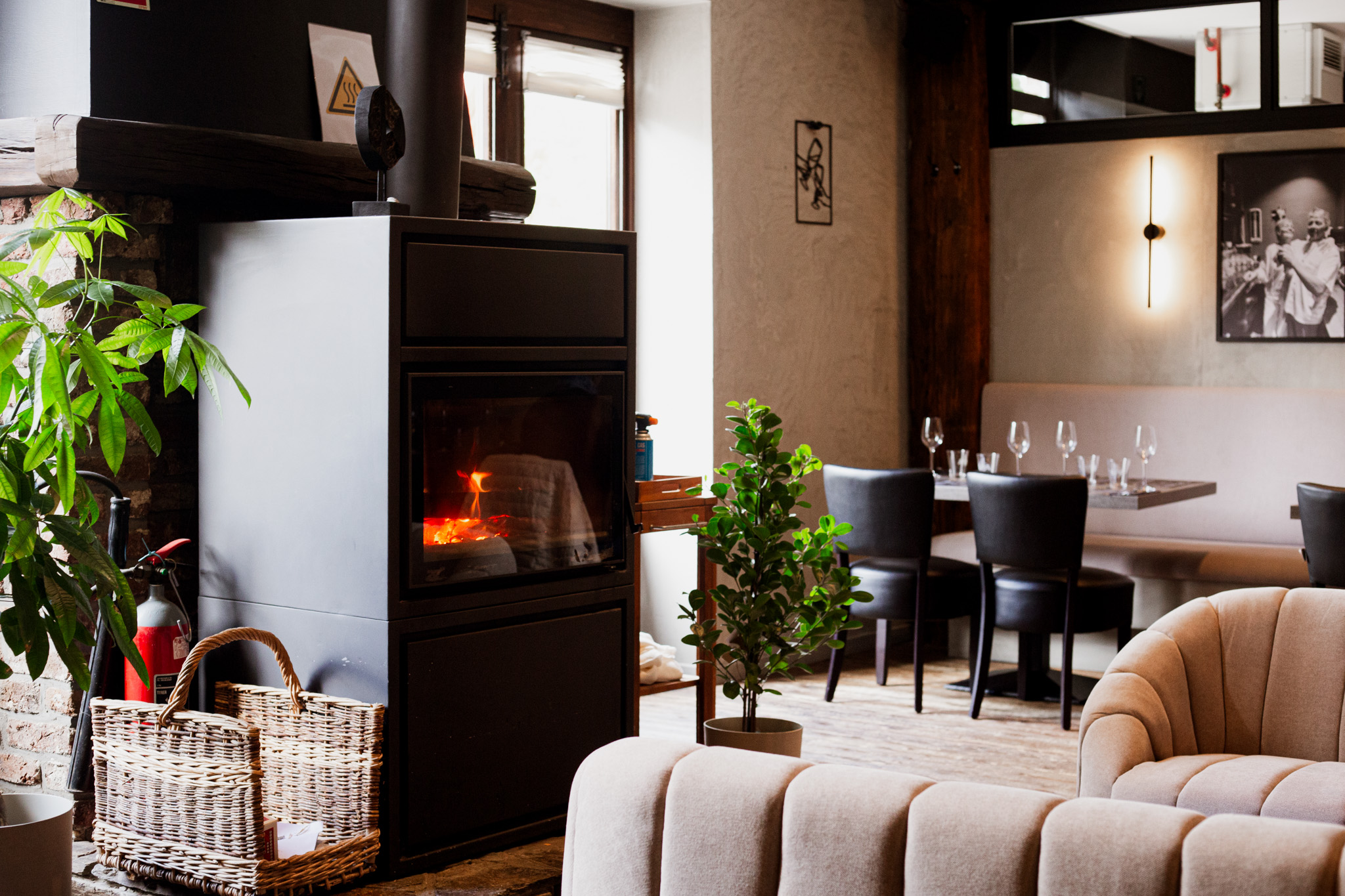 La Pausa, ambiance cheminée